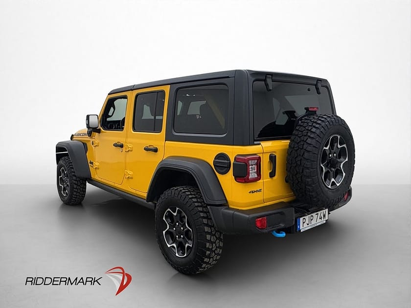 Bild 2 av Jeep Wrangler Unlimited 4xe Rubicon Kamera Alpine Skinn