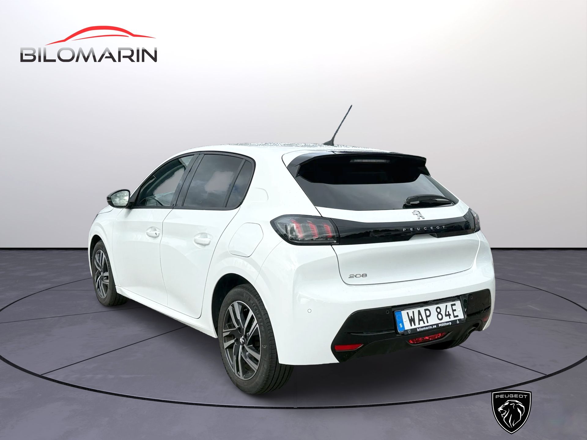 Peugeot 208 PureTech 100hk ALLURE PACK 2023, bild 5/10