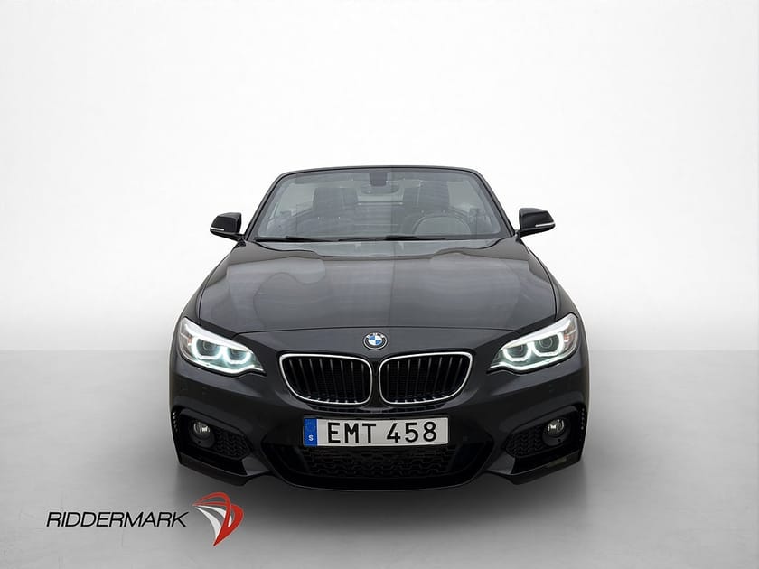 Bild 2 av BMW 220i Convertible Cab 184hk M-Sport  HiFi Navigation Sensorer