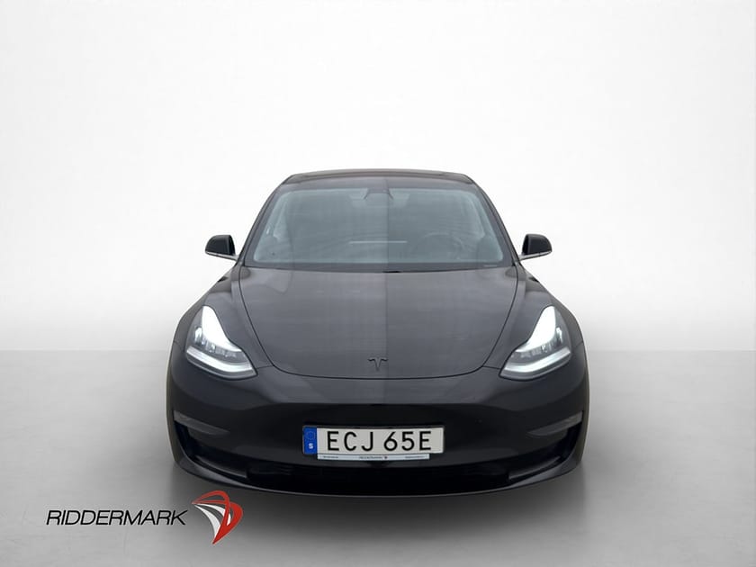 Bild 2 av Tesla Model 3 Long Range Dragkrok Kamera Skinn Svensksåld