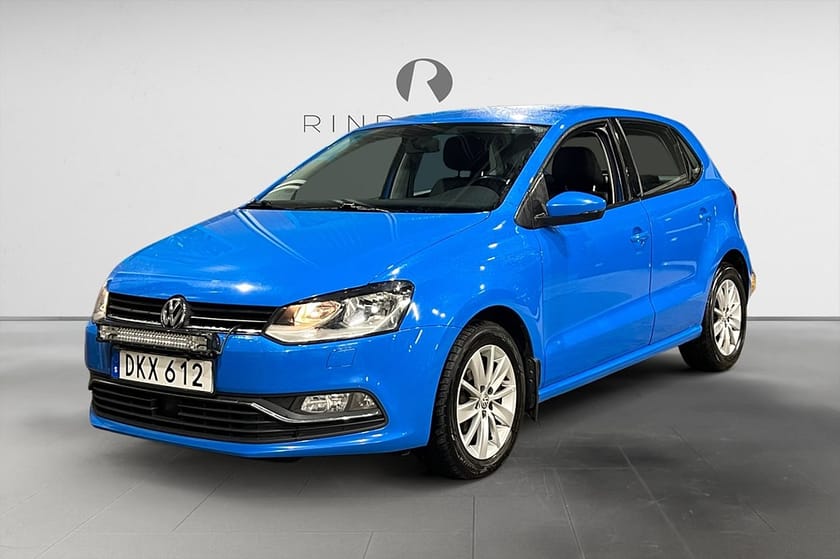 Bild 1 av Volkswagen Polo 1.4 TDI 90 HK MASTERS LEDRAMP FARTHÅLLARE BLUETOOTH 15"