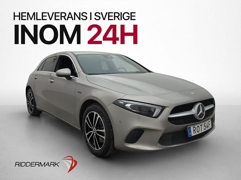 Bild 1 av Mercedes-Benz A 250 e 250e 218hk Värmare Widescreen Kamera Läder
