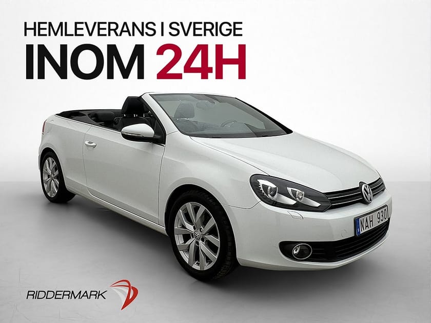Bild 1 av Volkswagen Golf Cabriolet 1.4 TSI 122hk Base 2 Brukare