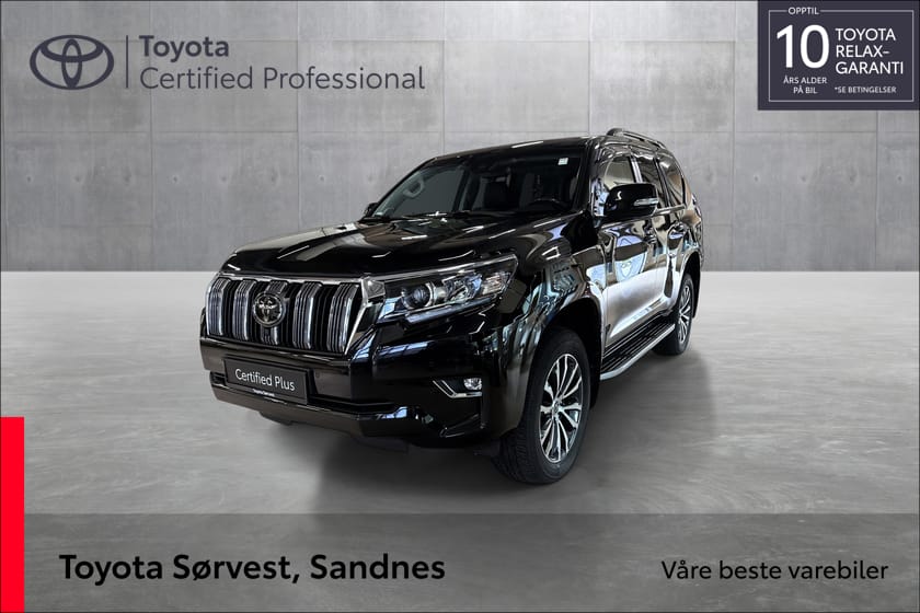 Bilde 1 av Toyota Land Cruiser 5-dørs 2.8 Diesel High Power D-4D Aut. 6 gir 4x4 GX