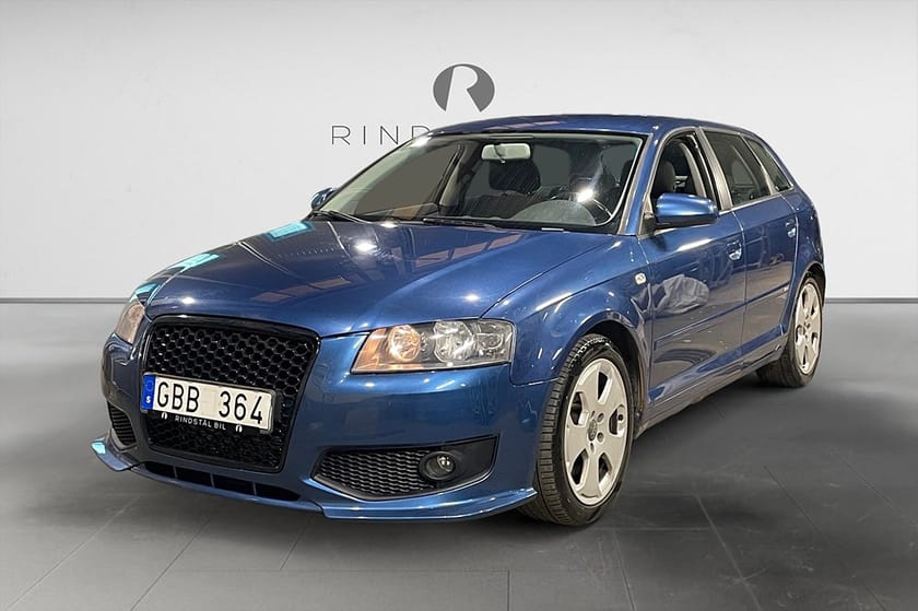 Bild 1 av Audi A3 Sportback SB 2.0 TFSI 200 HK Q S-LINE KAMREM BYTT 11700 MIL 17"
