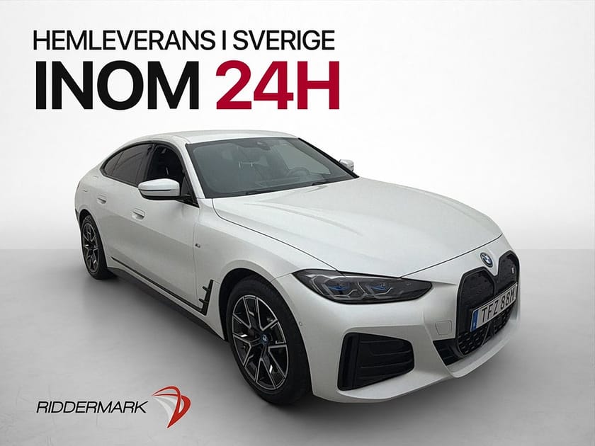 Bild 4 av BMW i4 eDrive40 Gran Coupé 340hk M Sport Laser Drag MOMS