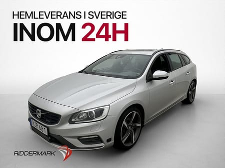 Volvo V60 D4 AWD R-Design VOC T-Lucka Drag D-Värmare Navi