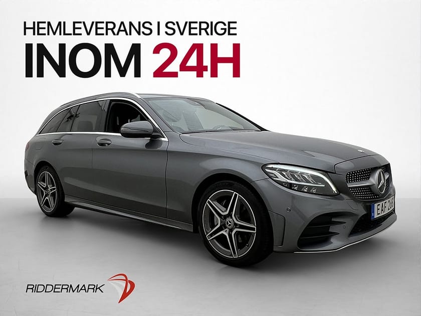 Bild 1 av Mercedes-Benz C 220 T d 4MATIC 220d 4M 194hk AMG Värmare Kamera Navi Drag