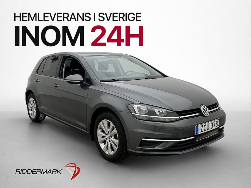 Bild 1 av Volkswagen Golf 1.0 TSI Värmare Adapt-fart CarPlay 0,48l/Mil