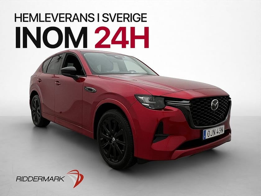 Bild 1 av Mazda CX-60 PHEV AWD Homura BOSE HUD Dragkrok 360° CarPlay