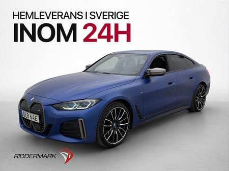 BMW i4 M50 xDrive Gran Coupé Taklucka H/K Laser HUD Drag 360