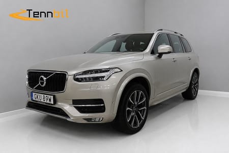 Volvo XC90 7-Sits D5 AWD Momentum Drag Skinn Kamera D-Värmare