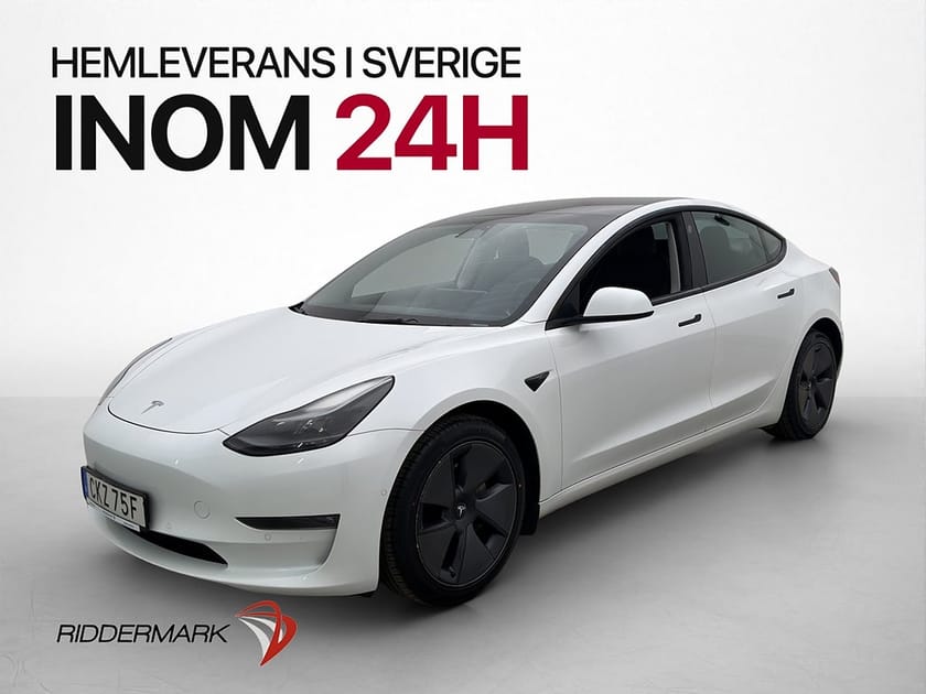 Bild 3 av Tesla Model 3 Long Range AWD Rattvärme Värmepump Svensksåld