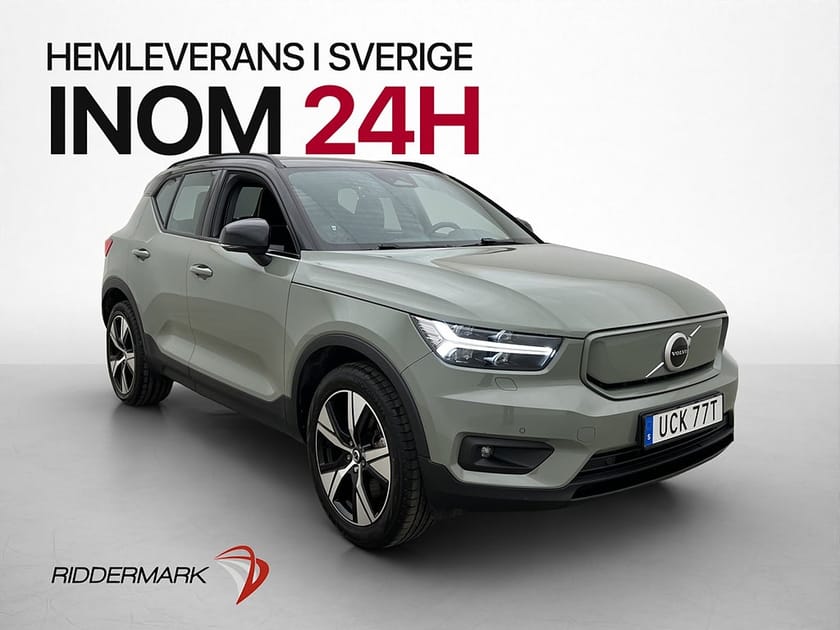 Bild 1 av Volvo XC40 Recharge P8 AWD Core Värmare Kamera Dragkrok MOMS