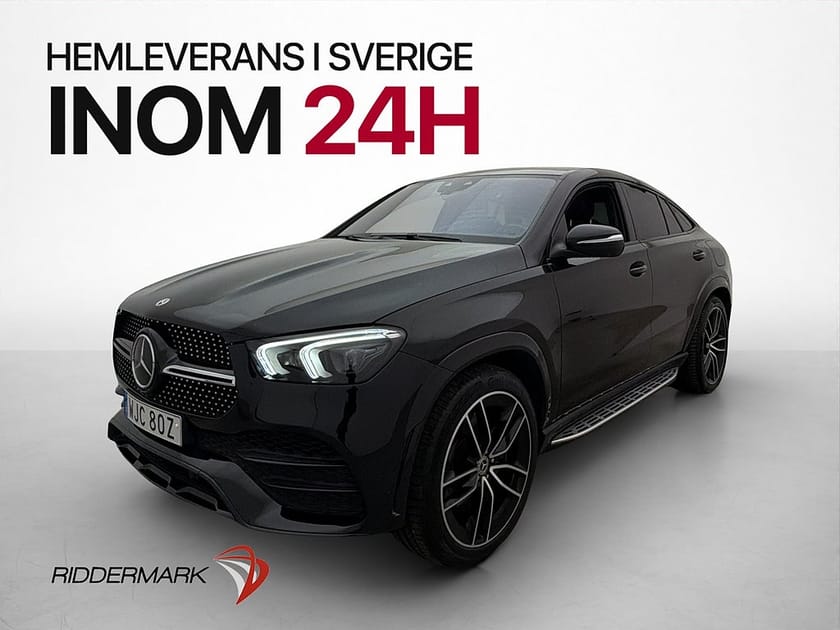 Bild 3 av Mercedes-Benz GLE 350 de 4MATIC Coupé 4M AMG Pano Burmester Massage HUD