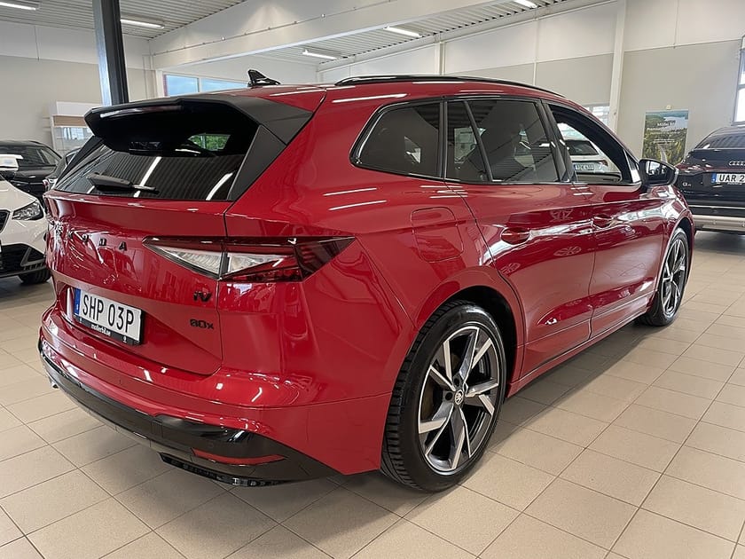 Bild 5 av Škoda Enyaq iV 80x Skoda 265HK Sportline / Elstol / Navigation
