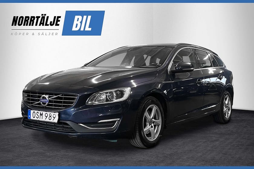Bild 1 av Volvo V60 D4 181 HK AUT MOMENTUM NYSERV K-REM BYTT DRAG  VÄRMARE