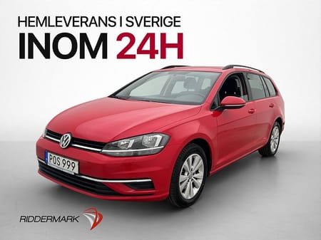 Volkswagen Golf Sportscombi TSI 110hk Kamera CarPlay Drag