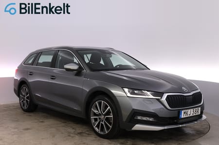 Škoda Octavia Scout 150 TDI 4X4 DSG Matrix D-Värme Cockpit