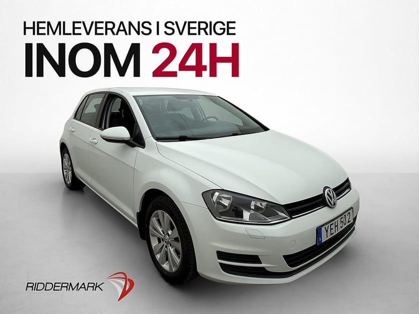 Bild 1 av Volkswagen Golf 1.2 TSI Adaptiv-fart A-CarPlay 0.49 l/mil