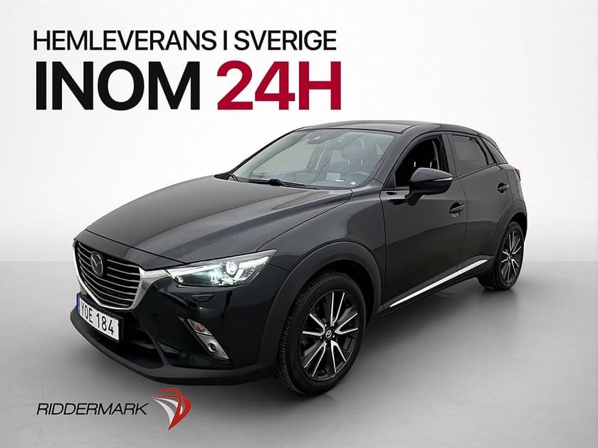 Bild 3 av Mazda CX-3 2.0 SKYACTIV-G 120hk BOSE HuD Kamera  Navi R-Värm