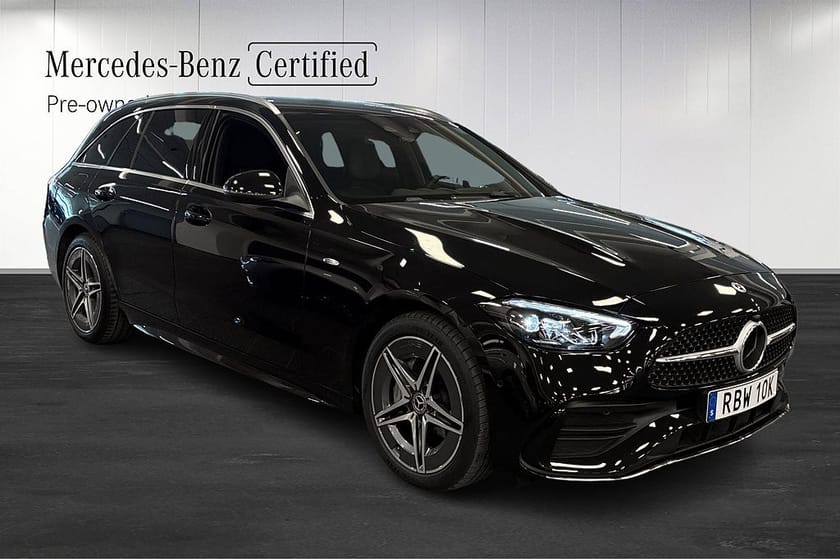 Bild 2 av Mercedes-Benz C 300 T de 4MATIC AMG Distronic Drag Minnestolar Rattvärme