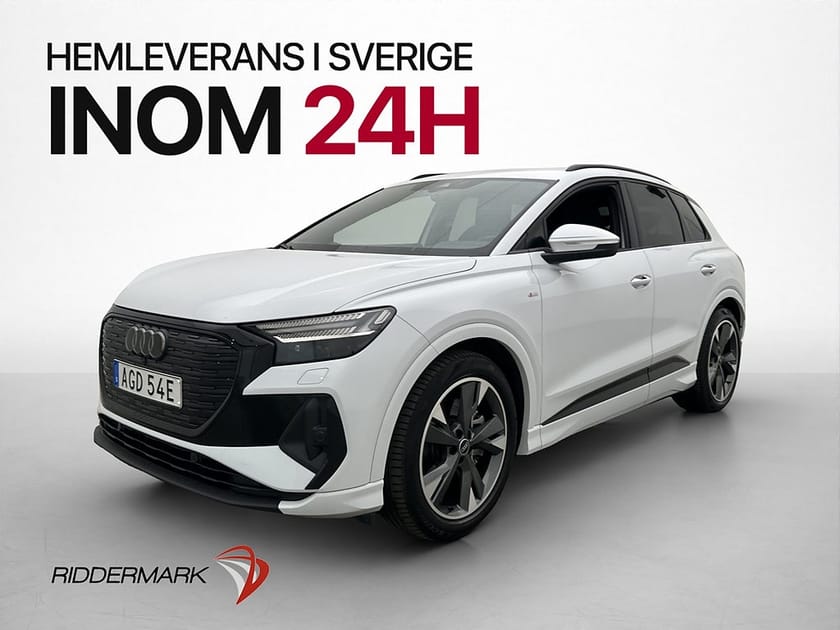 Bild 1 av Audi Q4 45 e-tron quattro 265hk S-Line Dragkrok Kamera MOMS
