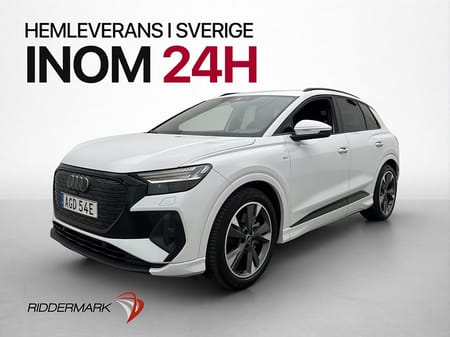 Audi Q4 45 e-tron quattro 265hk S-Line Dragkrok Kamera MOMS