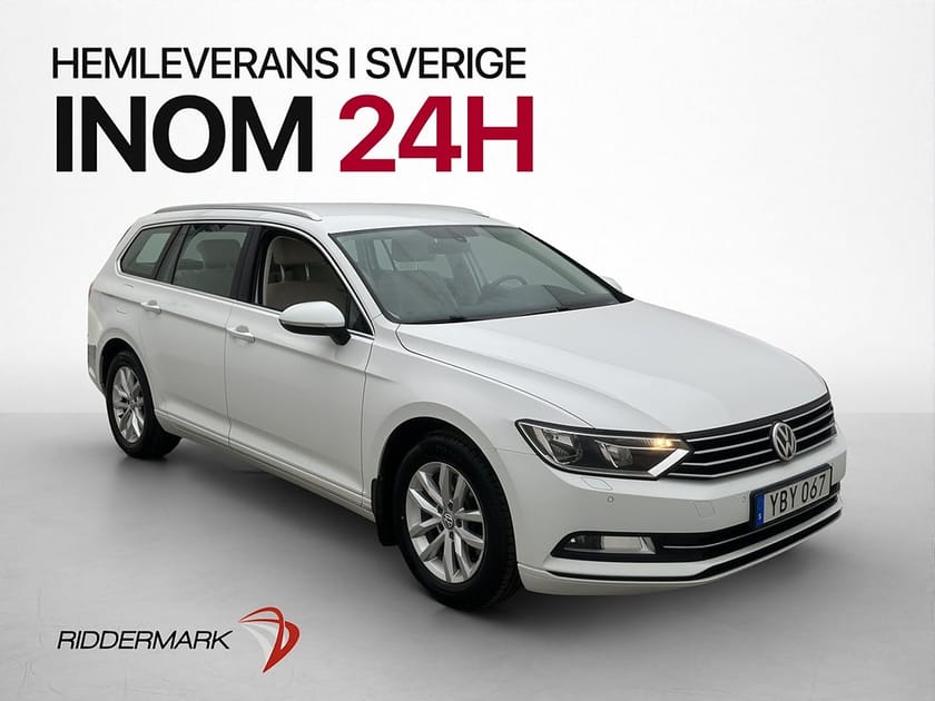 Bild 1 av Volkswagen Passat Sportscombi 2.0 TDI 150hk Kamera CarPlay Dragkrok