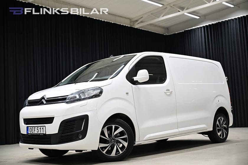 Bild 1 av Citroën Jumpy Van 2.0 BlueHDi 120HK Nedlackad|Drag|FjärrstyrdVärmare|Moms