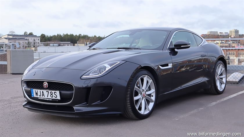 Bild 1 av Jaguar F-Type 3.0 V6 Coupé 340hk Pano Nyservad