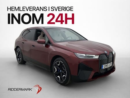 BMW iX xDrive40 326hk Sport Panorama H/K 360° Skinn Dragkrok