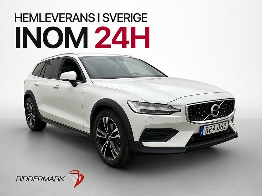 Bild 1 av Volvo V60 Cross Country D4 190hk AWD Kamera Värmare Drag