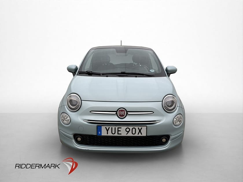 Bild 2 av Fiat 500 Hybrid 70hk Lounge Taklucka P-Sensorer Halvskinn