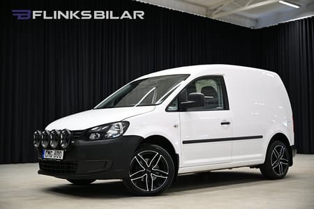 Volkswagen Caddy Skåpbil DSG 102HK Drag|Värmare|Inredd|LED-Extraljus|Bluetooth