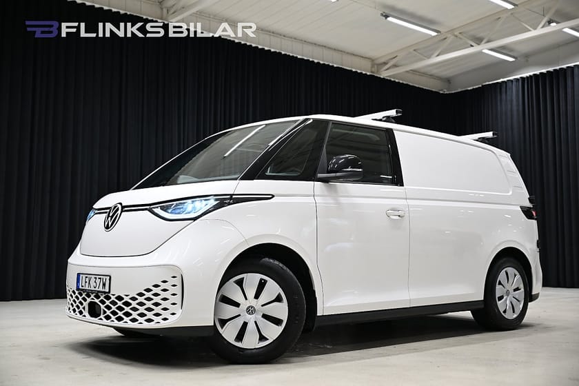 Bild 3 av Volkswagen ID. Buzz Cargo 82kWh 204HK Dragkrok|Backkamera|Lågmil|Leasbar