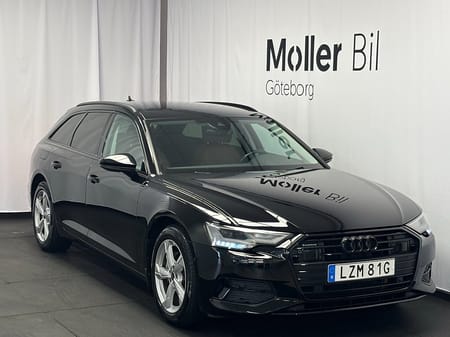 Audi A6 Avant 40 TDI quattro Pano/B&O/Drag/Svart-Opt/El-stol