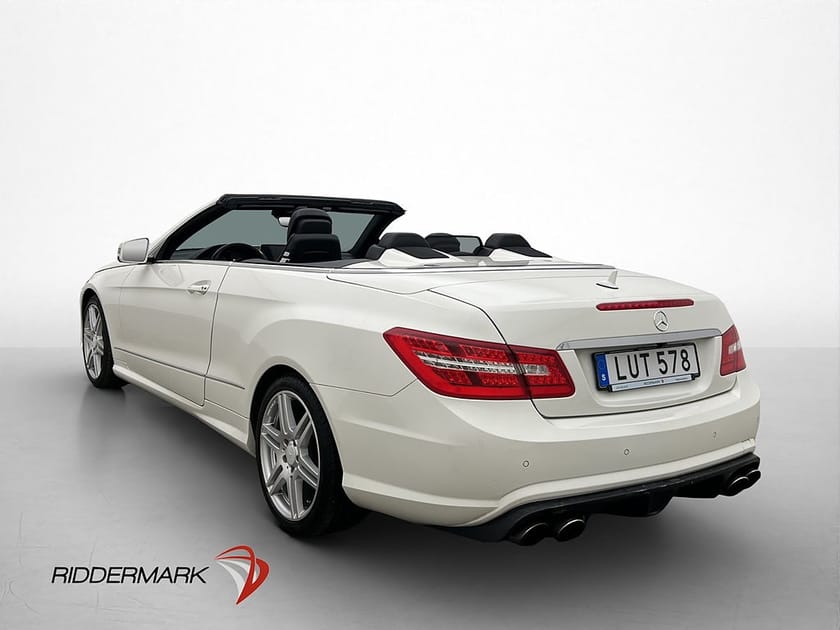 Bild 5 av Mercedes-Benz E 200 Cabriolet CGI BE E200 AMG Läder Sportavgas Kamera