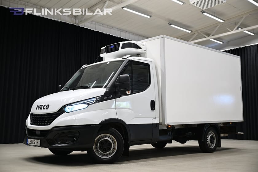 Bild 1 av Iveco Daily 35-140 Chassi Cab 136HK Automat|Volymskåp|Kylbil|Nattkyla|Lågmil|Leasbar