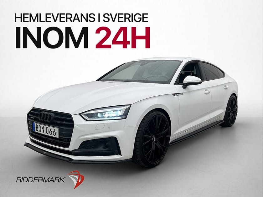 Bild 1 av Audi A5 Sportback 2.0 Q S-Line Cockpit Navi Drag Värmare