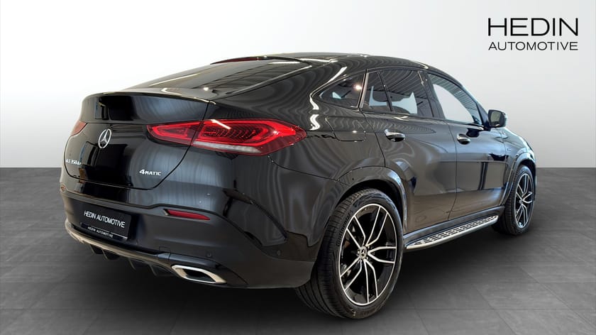 Bild 2 av Mercedes-Benz GLE 350 de 4MATIC Coupé AMG Line Panorama Dragkrok HUD