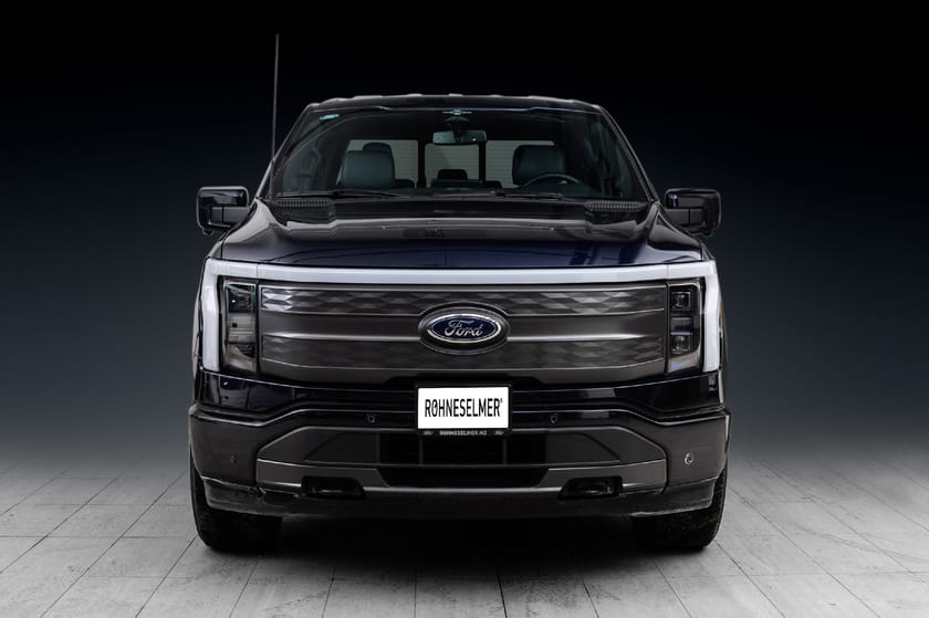 Bilde 3 av Ford F-150 Lightning Standard Range RÅ ELEKTRISK PICK UP MED 5 SETER/Garanti ut 2030