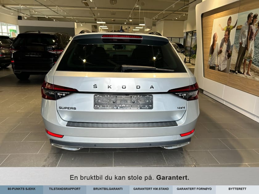 Bilde 5 av Škoda Superb Stasjonsvogn Sup3fl stv sportl d2004x4dsg