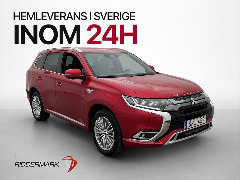 Bild 1 av Mitsubishi Outlander PHEV Business AWD 360°  Skinn Rattvärme