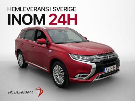Mitsubishi Outlander PHEV Business AWD 360°  Skinn Rattvärme