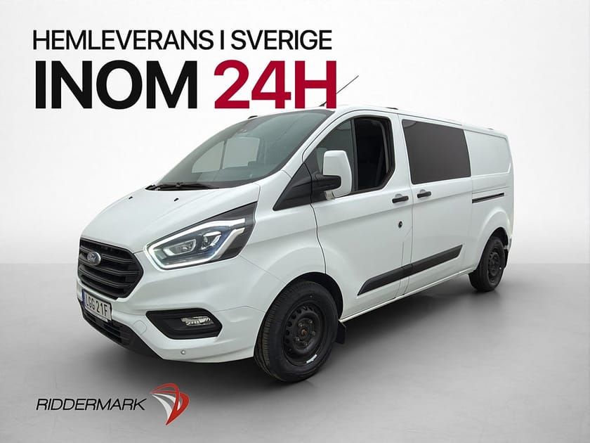 Bild 3 av Ford Transit Custom 340 Crew Van transit-custom CrewVan L2 Värm Drag Kamera 5-Sits Moms