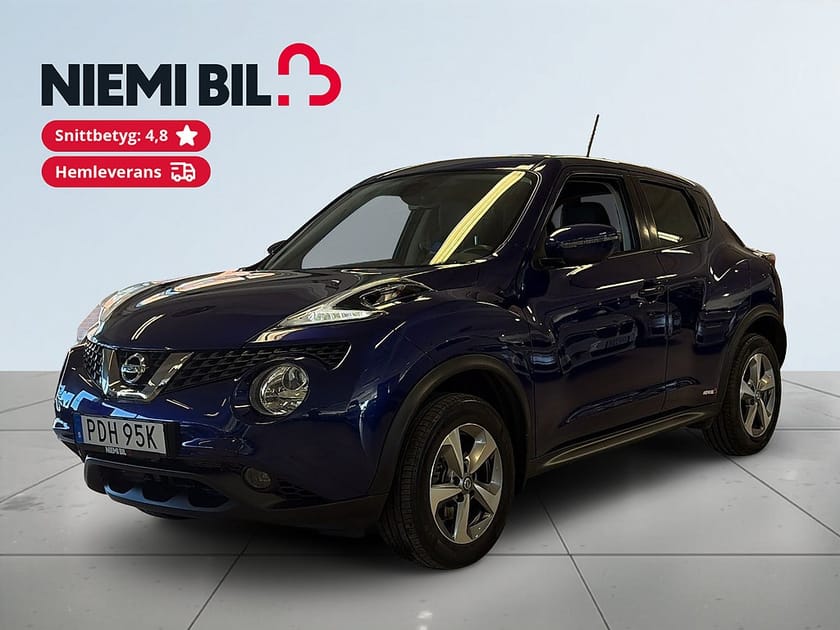 Bild 1 av Nissan Juke 1.6 Auto Mvärme S&V-däck Backkamera Navigation Kamkedja