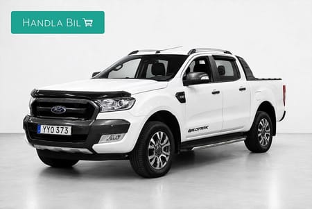 Ford Ranger Dubbelhytt 3.2 TDCi 4x4 Aut Diffspärr Drag AdaptivF D-värm B-kam 200hk