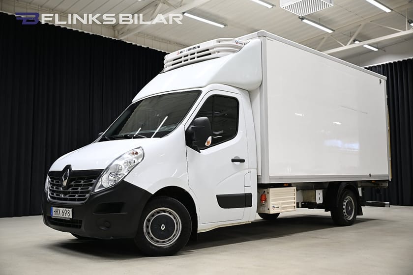 Bild 1 av Renault Master Chassi Cab 170HK Automat|Volymskåp|BG-Lyft|Kylbil|Nattkyla|Leasbar