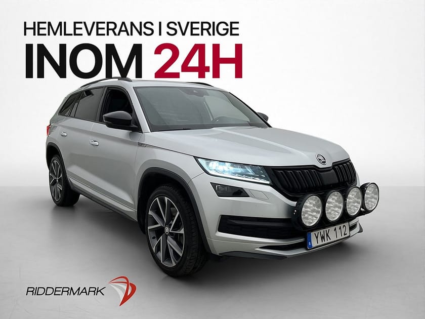 Bild 1 av Škoda Kodiaq 7-Seater Skoda 2.0 TDI 190hk 4x4 Ambition 7-Sits Värm Pano 360